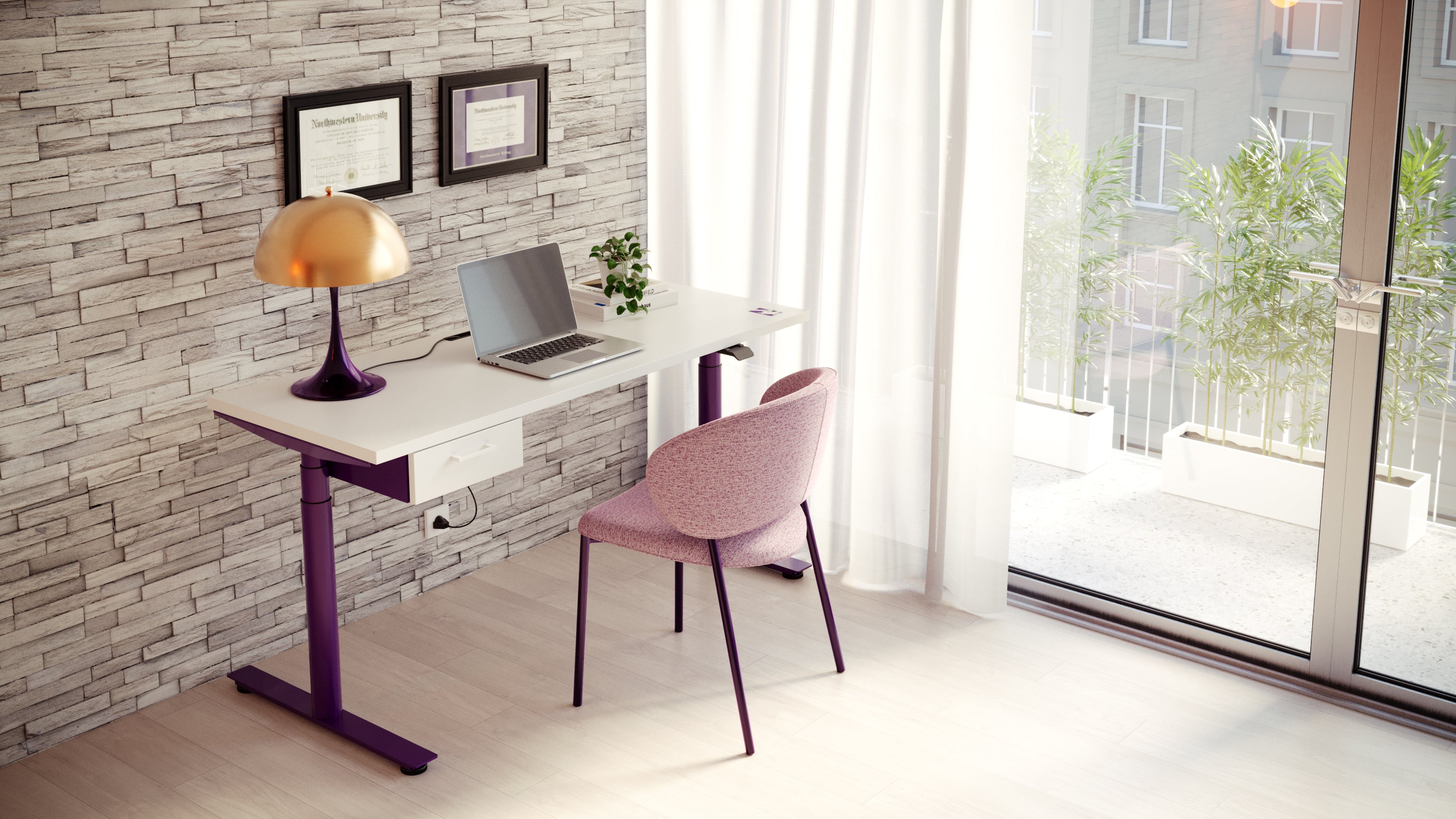 Northwestern University Standing Desk
