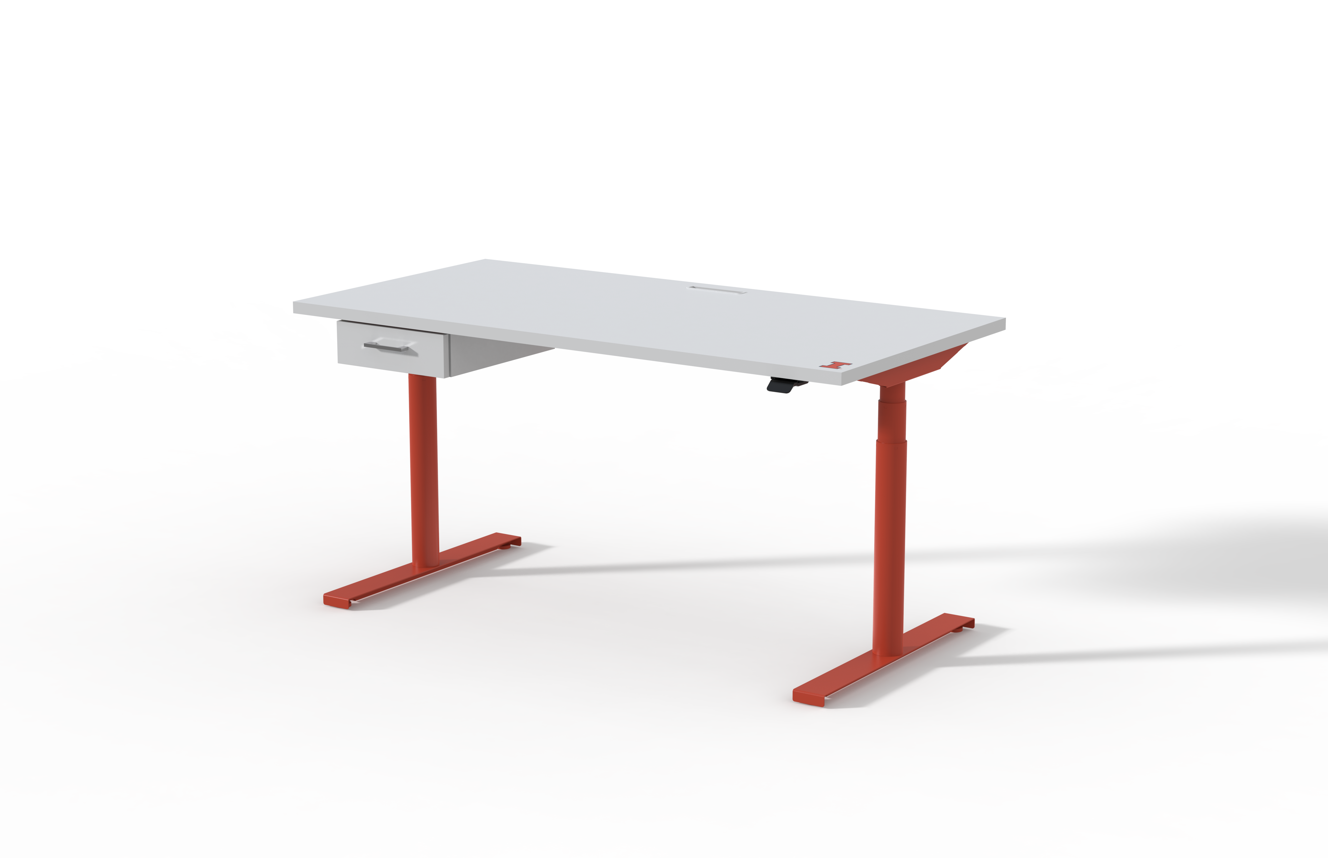 Illinois Standing Desk with drawer