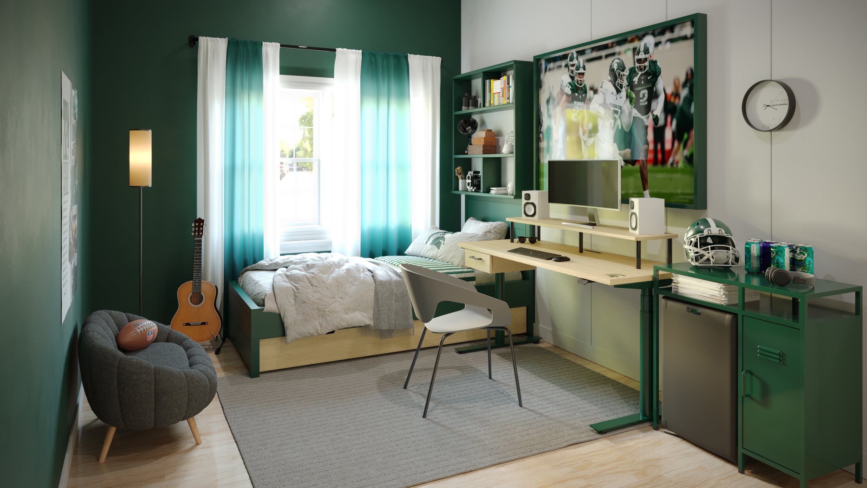 Michigan State University Desk