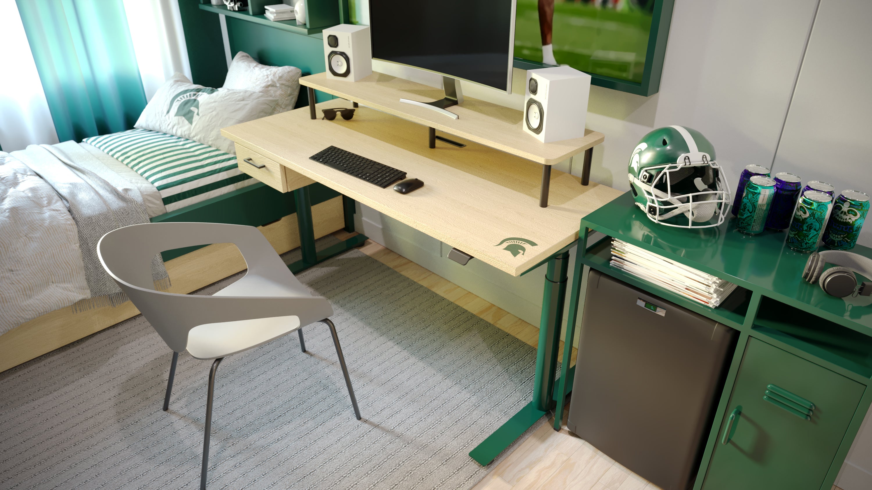 Michigan State University Desk